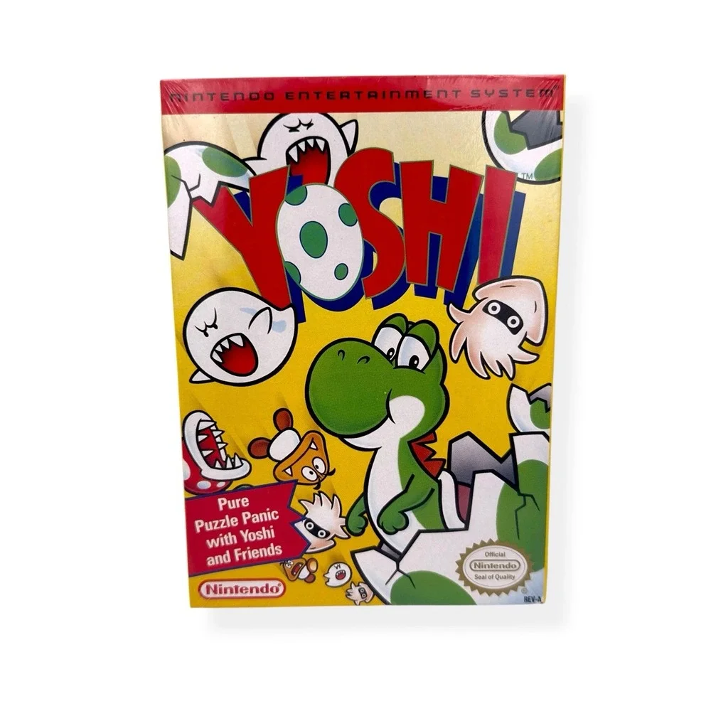 Yoshi (Nintendo Entertainment System, 1992) NEW & FACTORY PLASTIC SEALED CIB